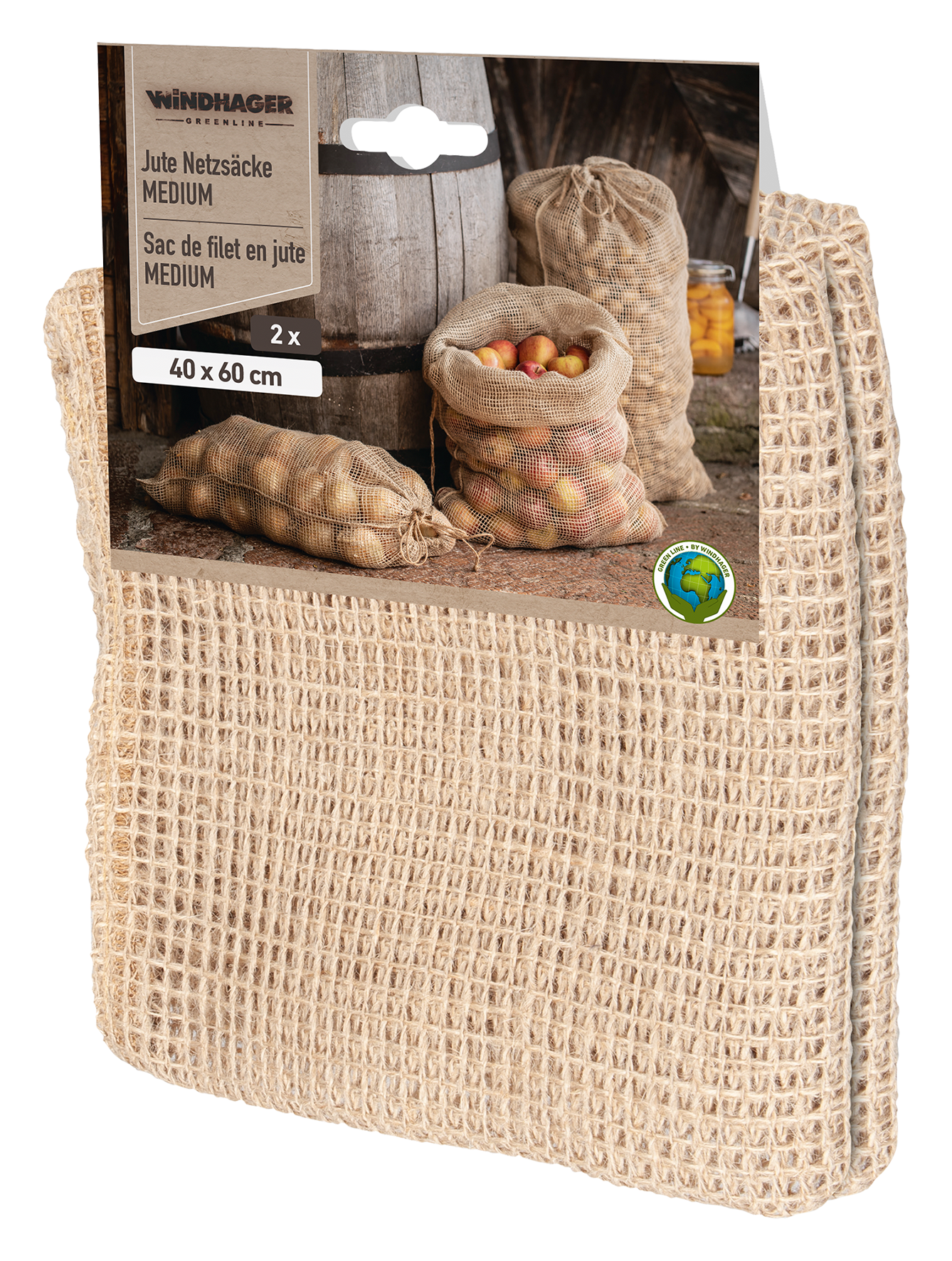 Netzsäcke Öko 40x60cm SB 2Stk.