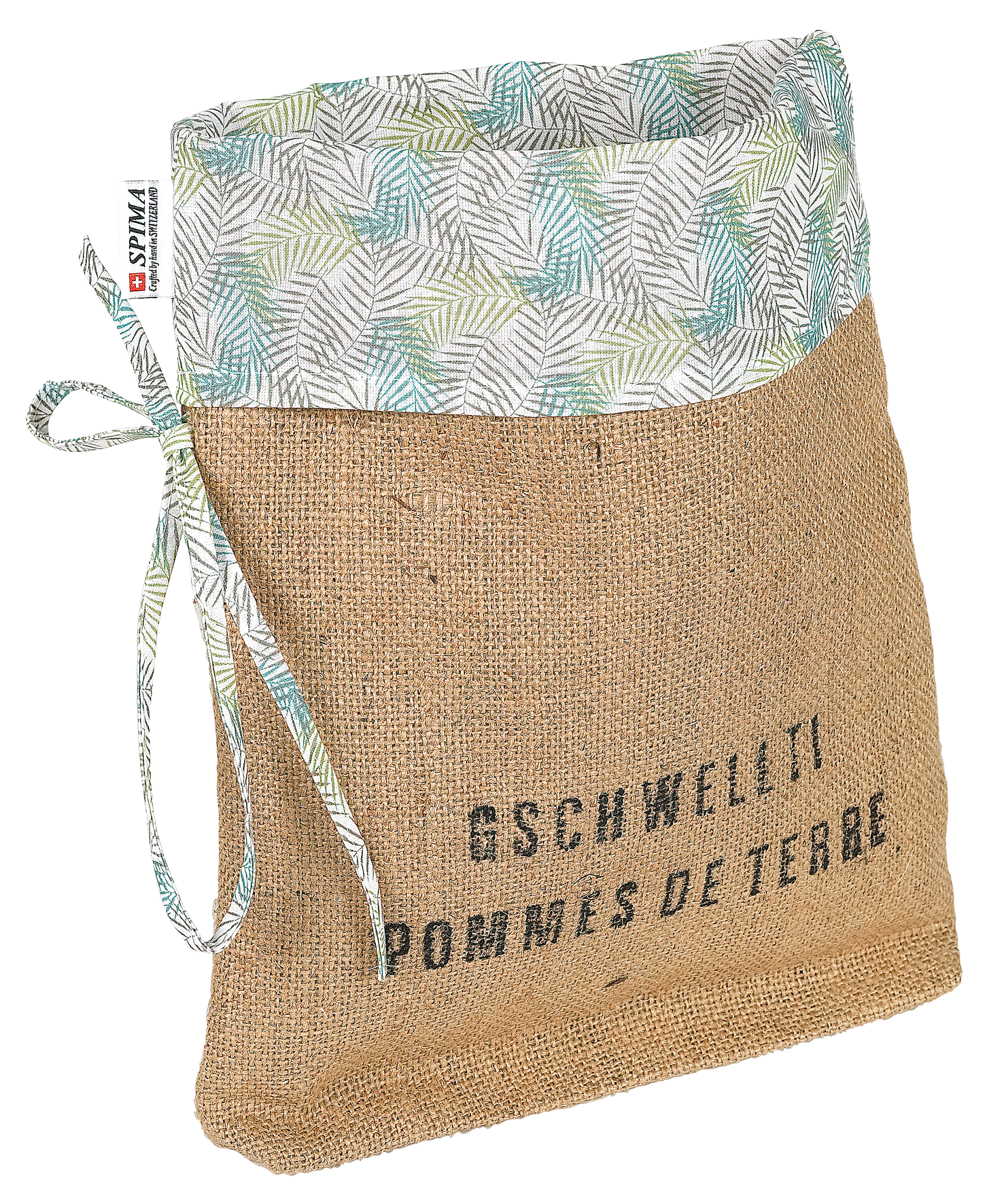 Kartoffelsack Blätter 32x26 cm