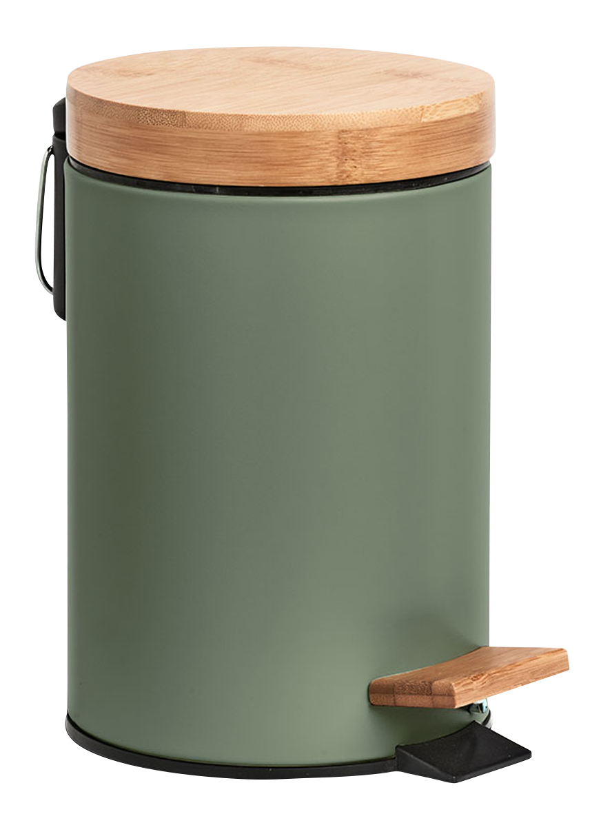 Treteimer Bamboo salbeigrün 3l