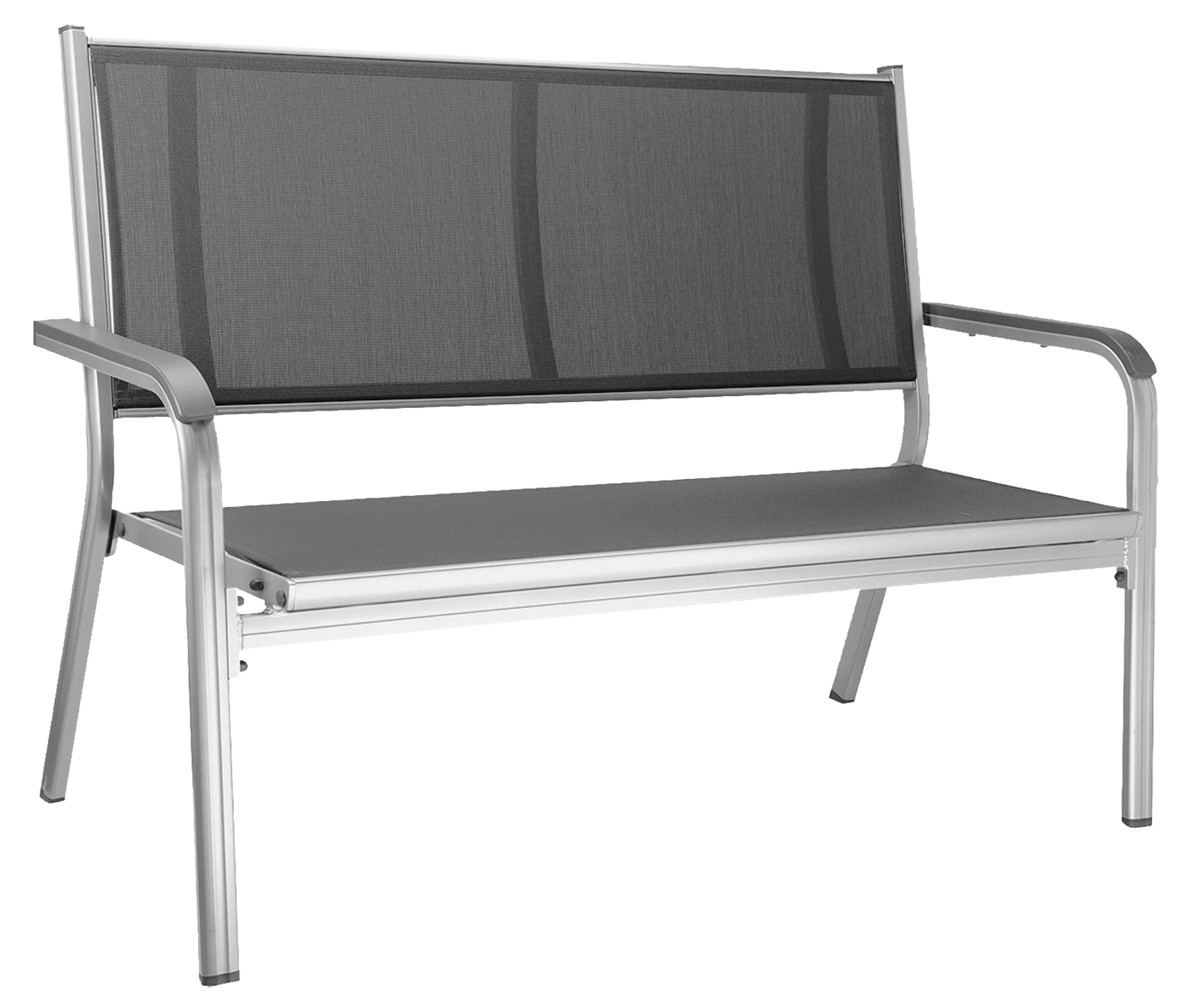 Bank Basic Plus 2er silb.anth.