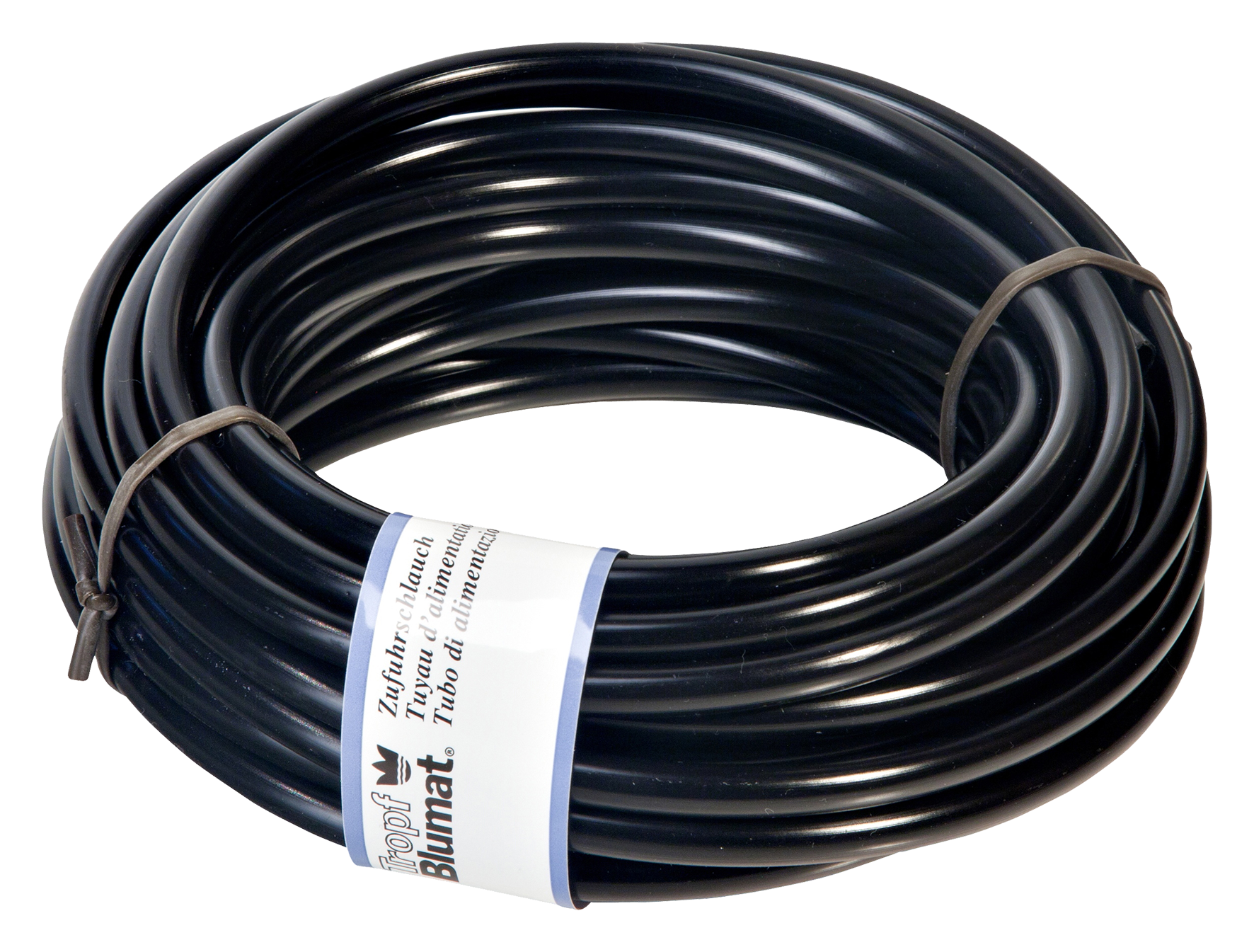 Zufuhrschlauch schwarz 10m