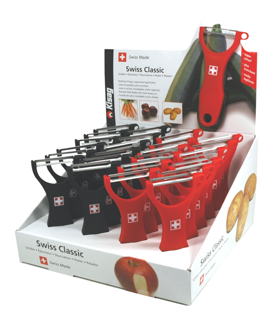 Displ.Sparschäler Armbrust44St