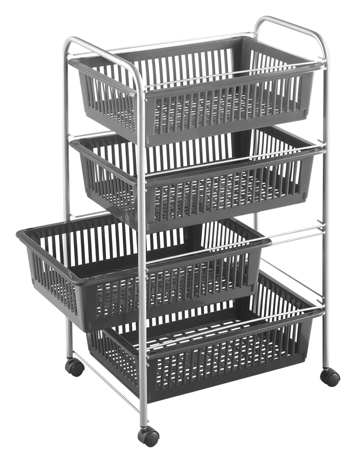 Gemüsewagen Jumbo silbergrau