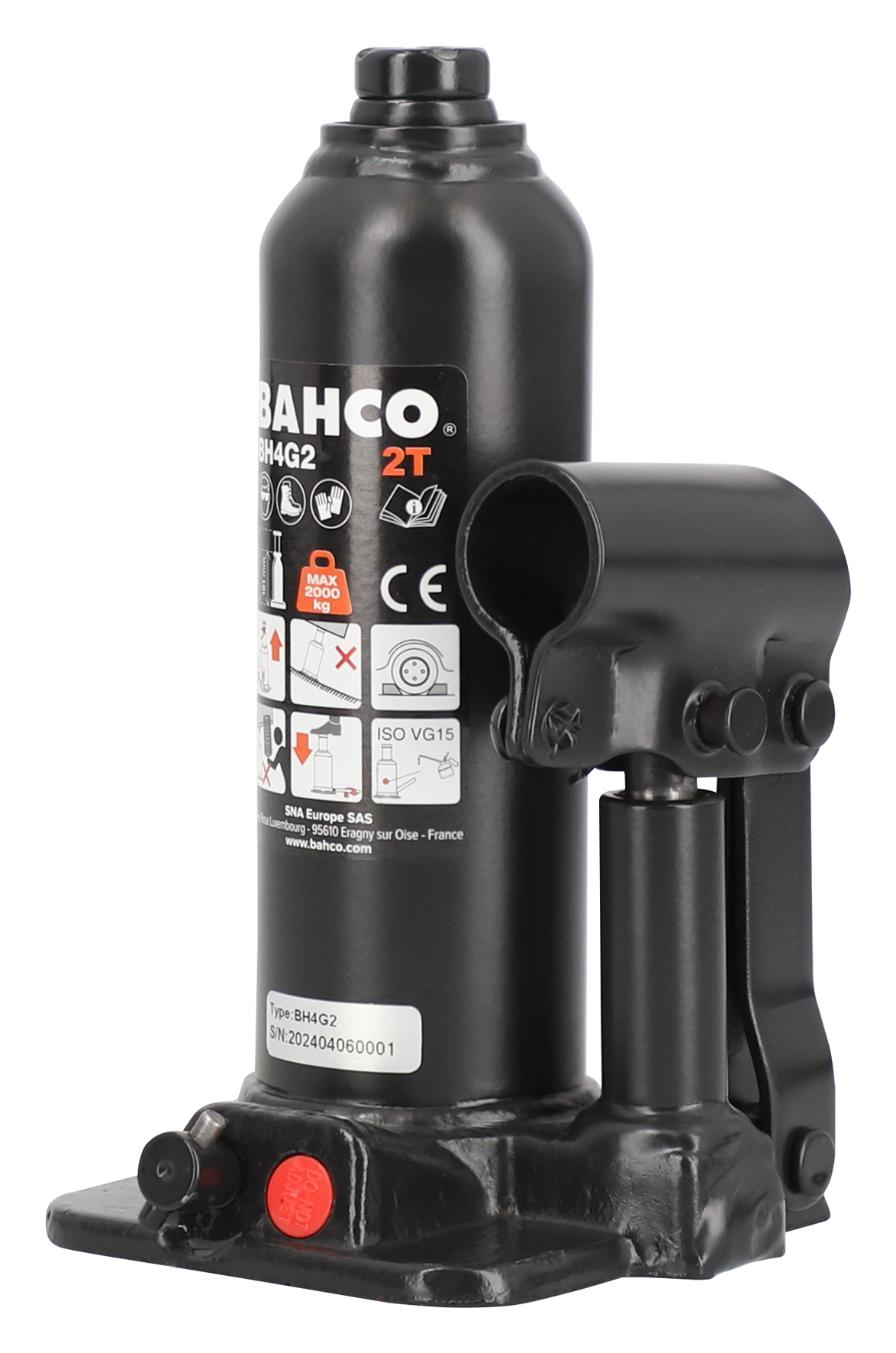 Stockheber hydraulisch 2t