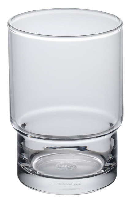 Mundspülbecher Glas transp.