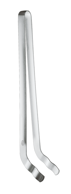 Grillzange gebogen Inox 35.5cm