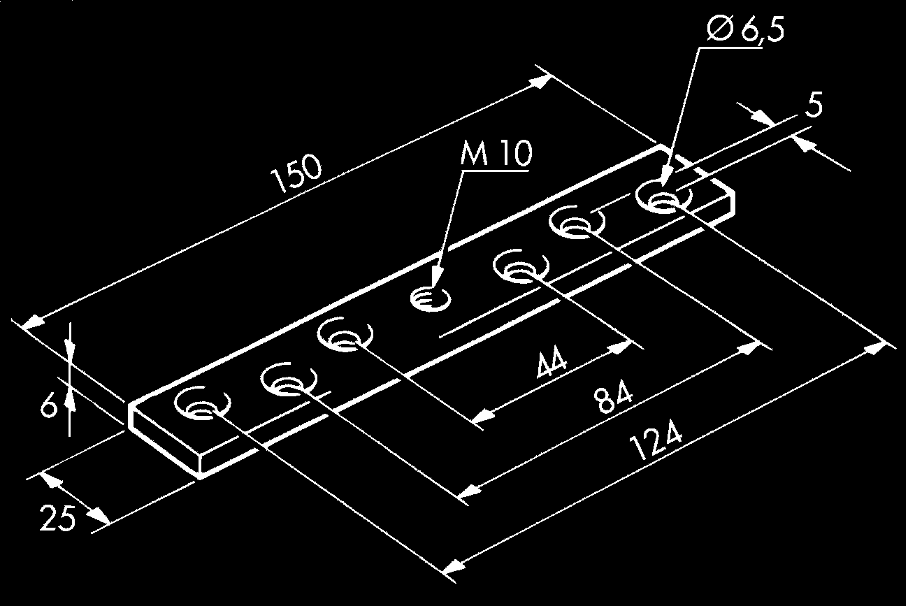 Tragflansch Porta 300