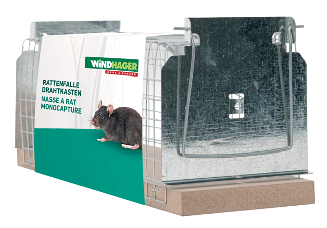 Rattenfalle Draht 26x9.5x9.2cm