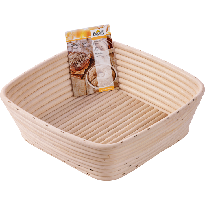 Gärkörbchen eckig 25x25cm