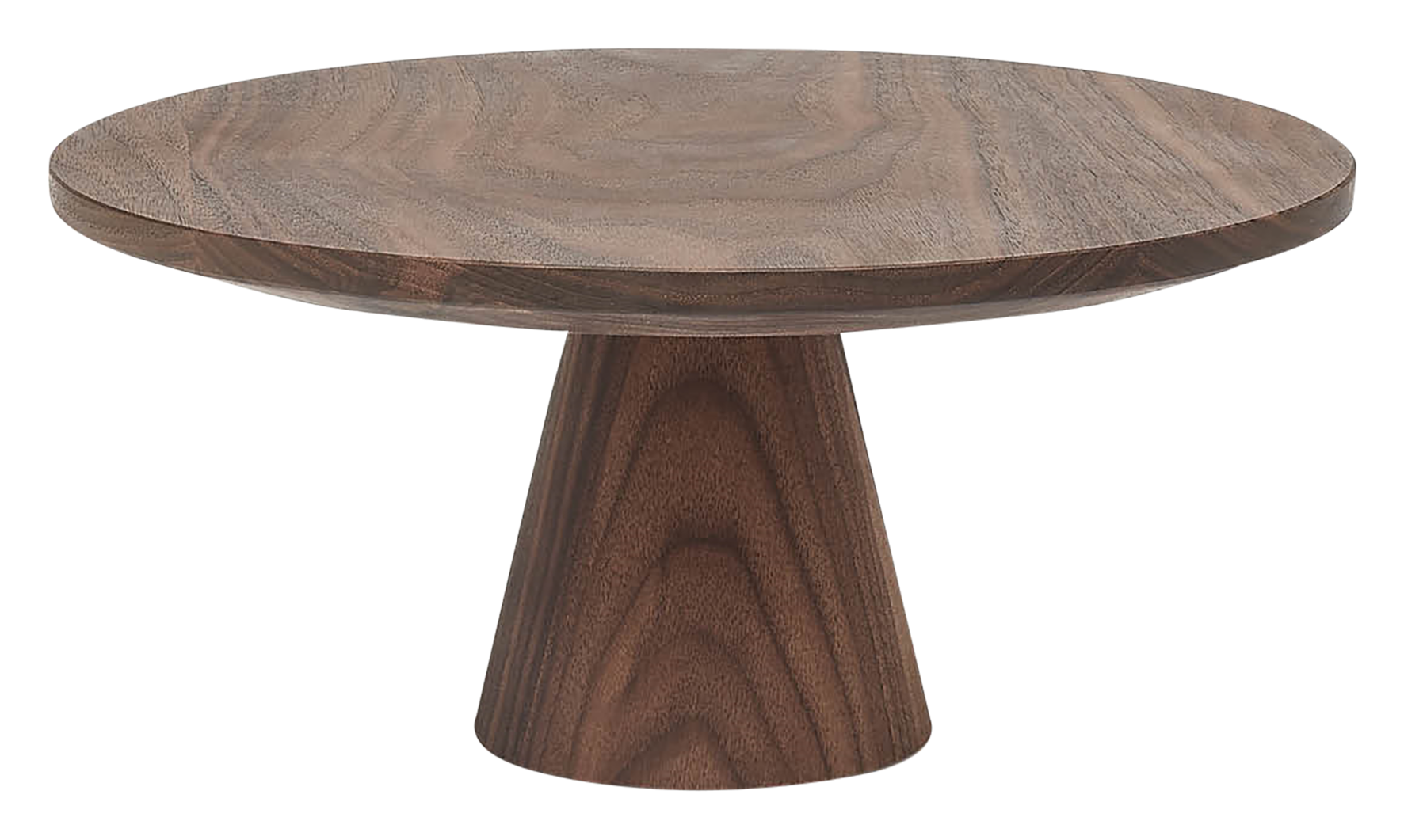 Holzteller auf Fuss ø25cm