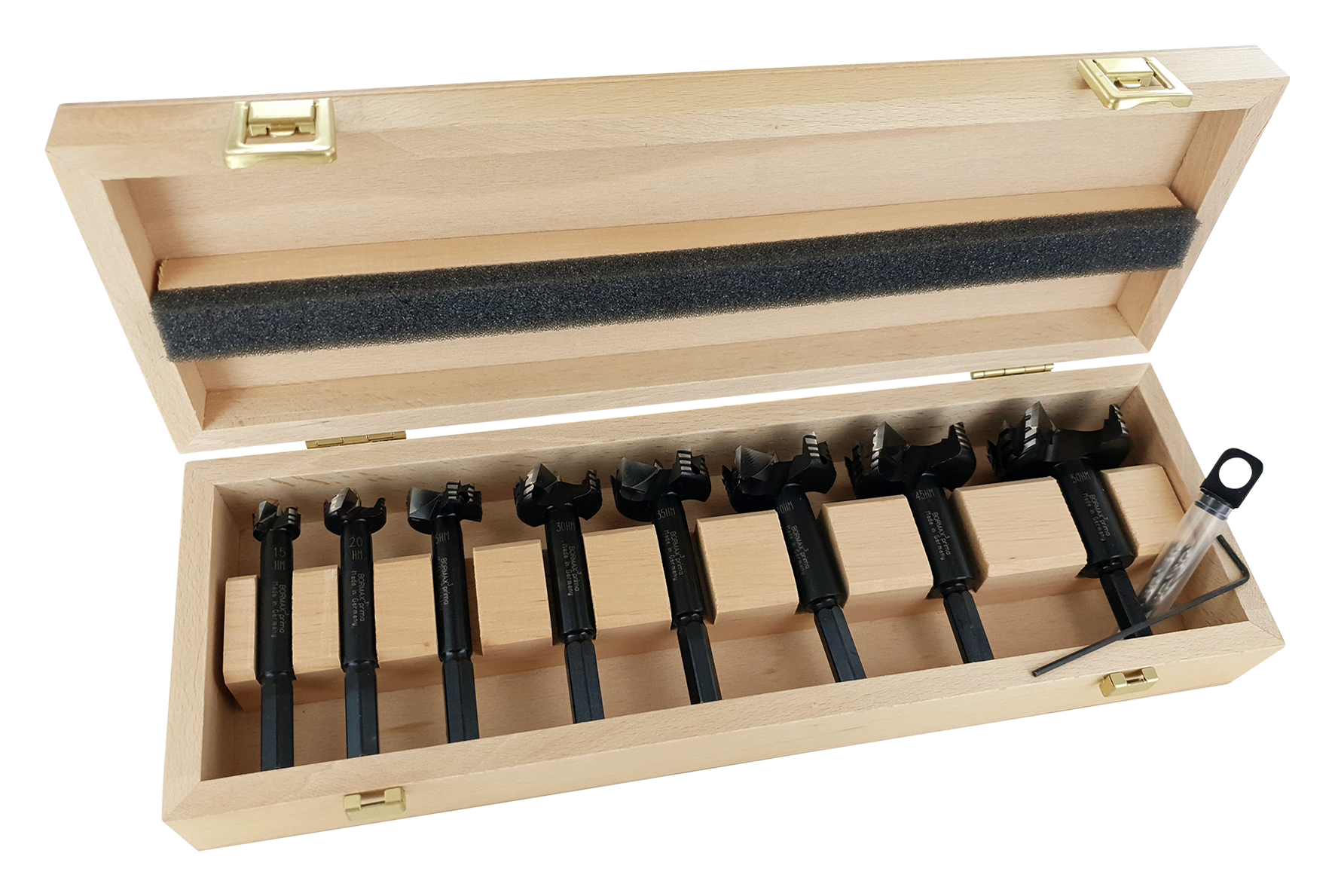 Forstnerbohrersatz Bmx HM p 8t