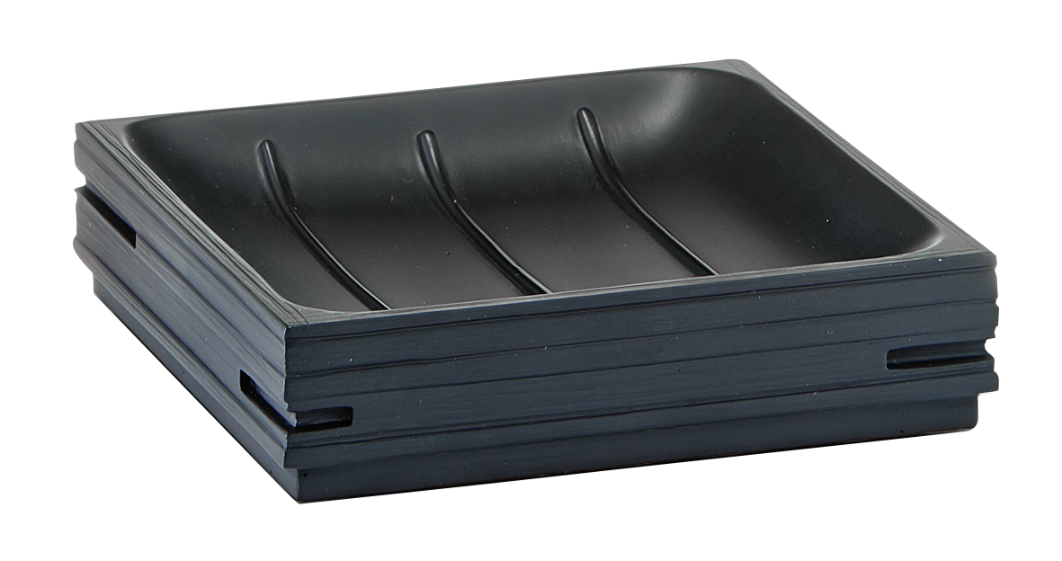 Seifenschale Schiefer schwarz