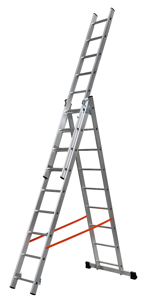 Mehrzweckleiter 3x12 Stufen