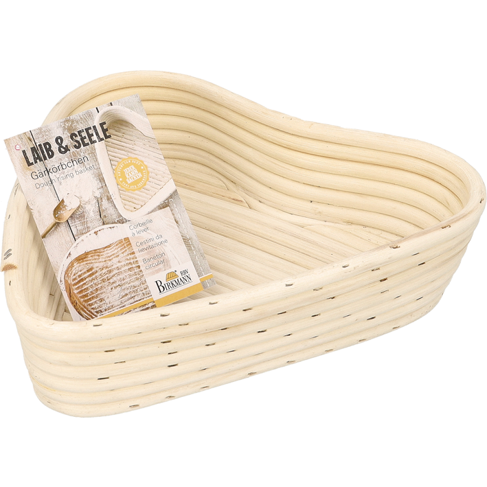 Gärkörbchen Herz 24x24.5cm