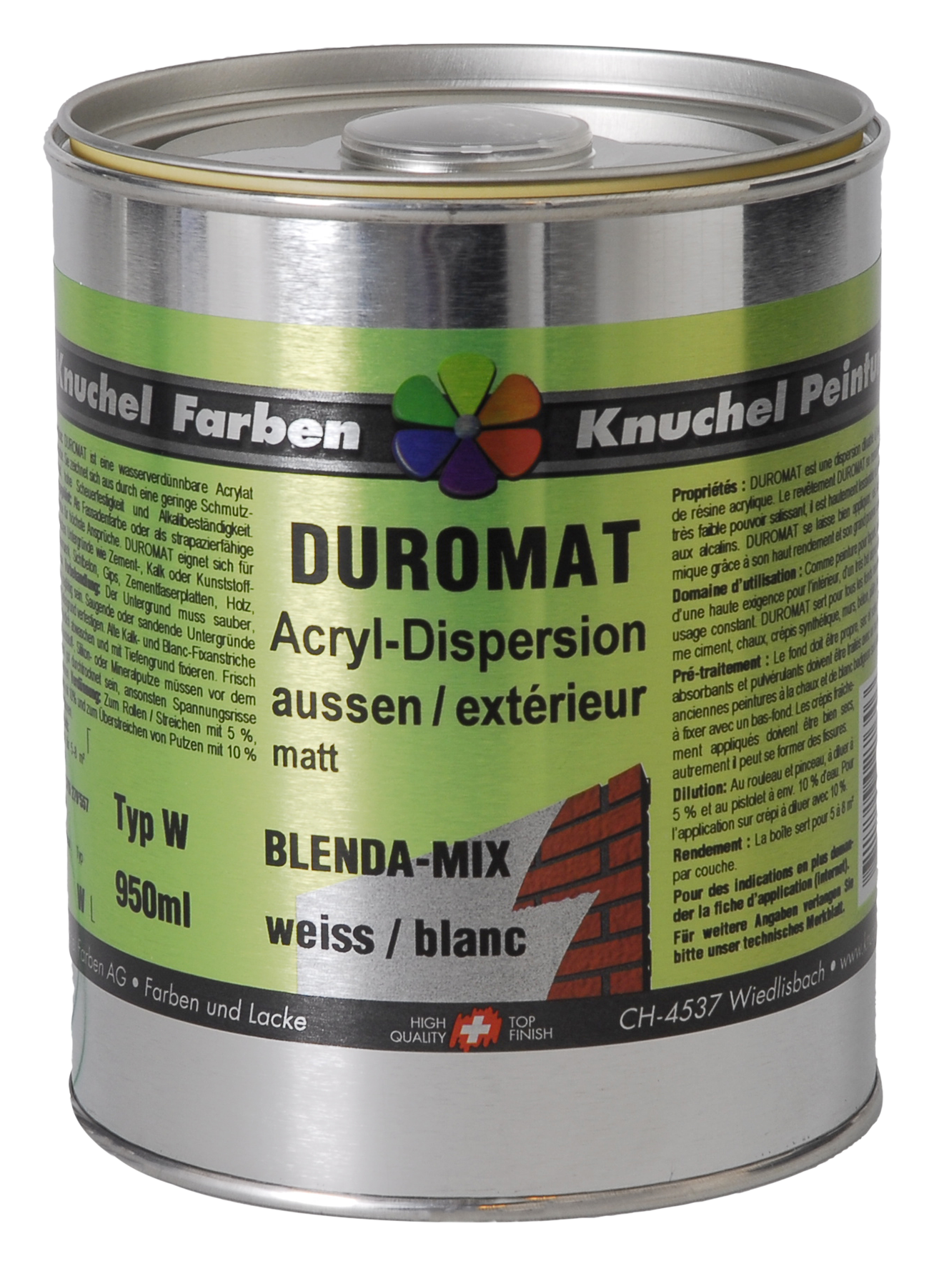 Duromat-Mix 1 l weiss