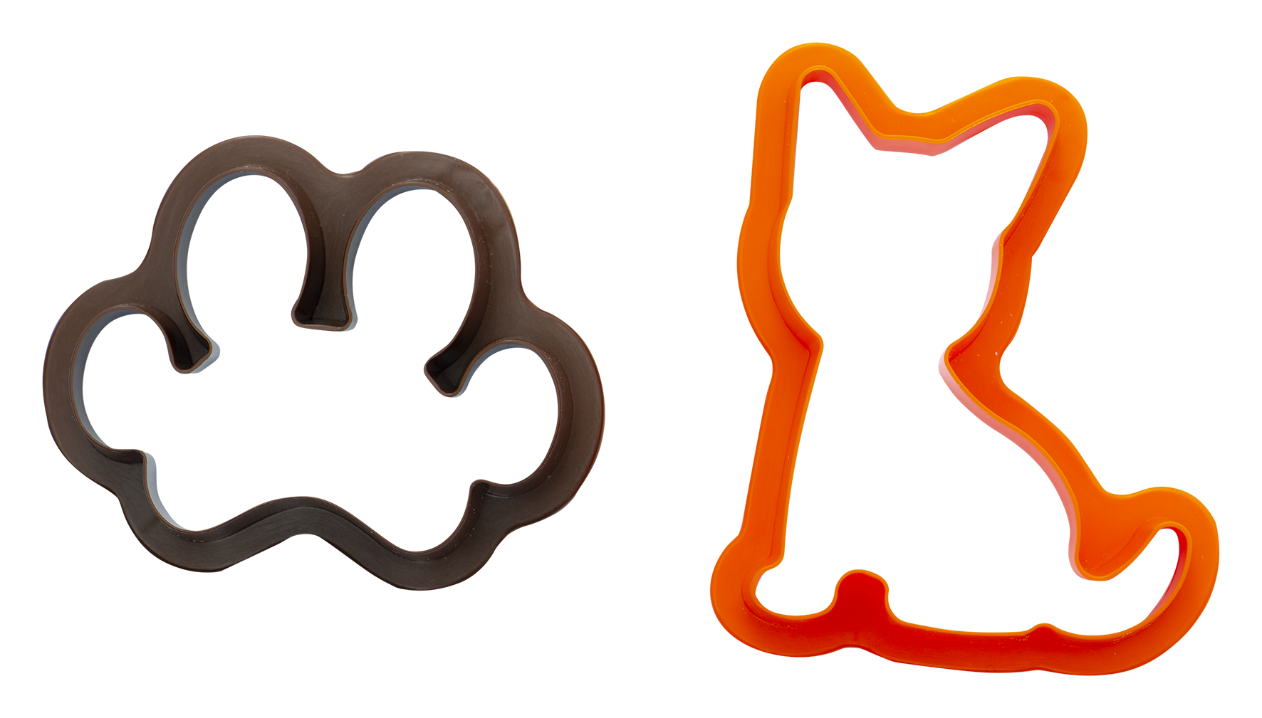 Ausstecher 2er Katze & Pfote