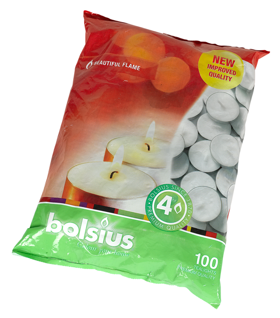 Teelicht weiss 100 Stück