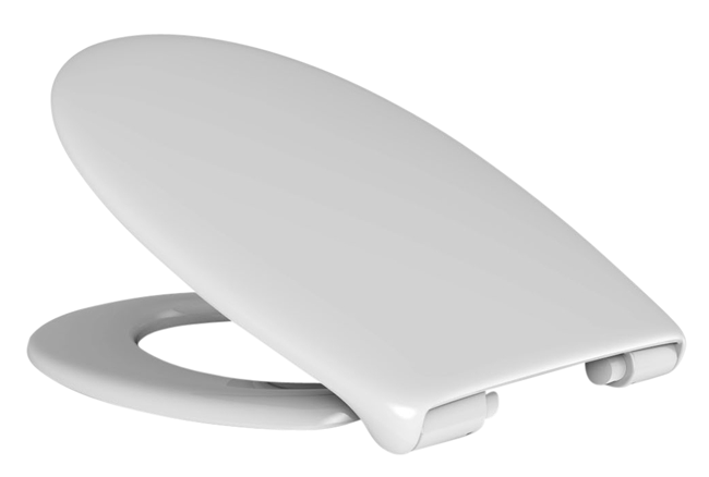 WC Sitz Perca SlowMotion weiss