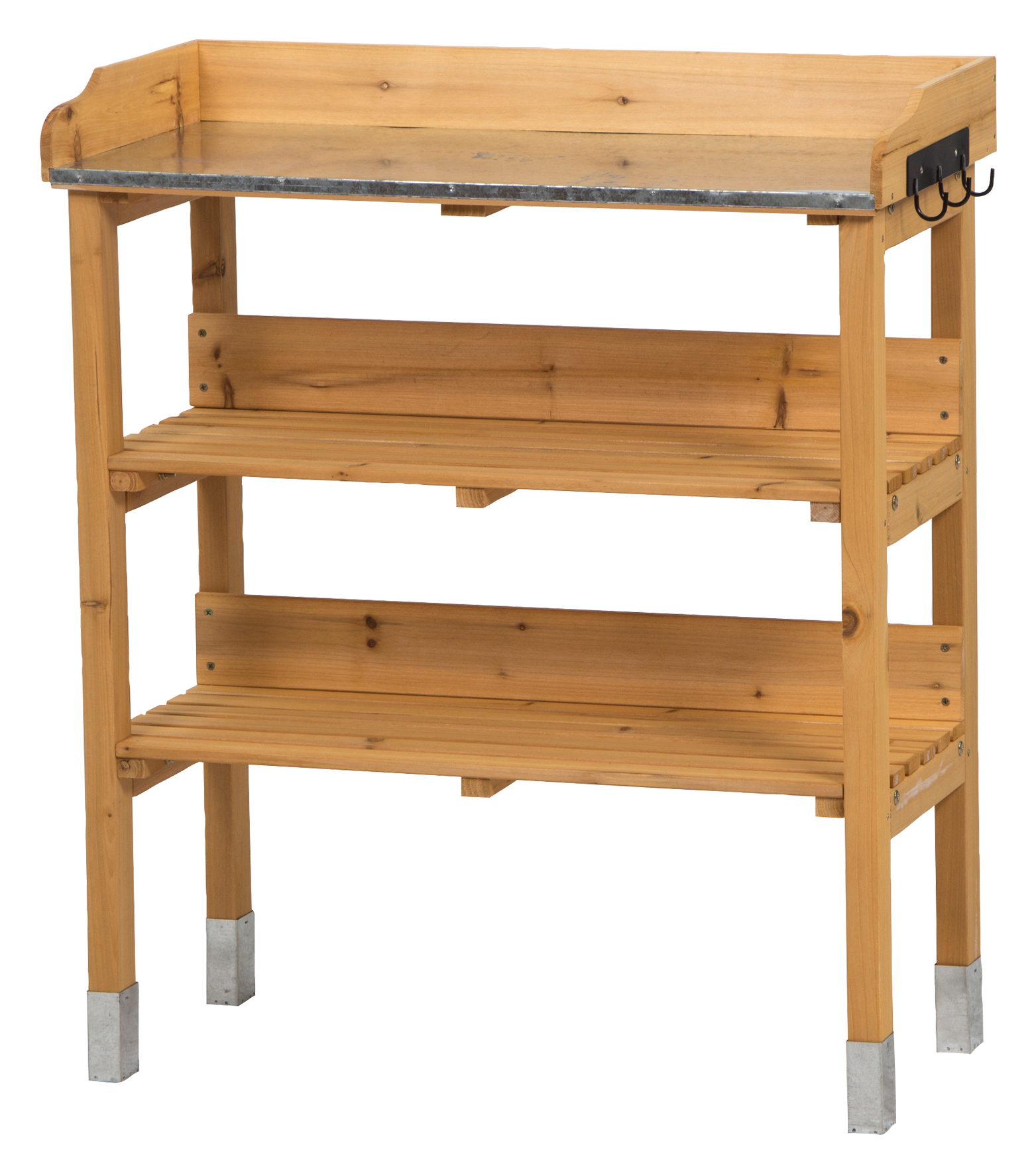 Pflanztisch 76x37x89 cm braun