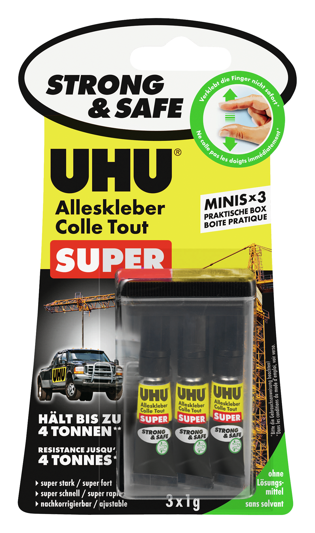 Kleber Super Strong Safe 3x1g