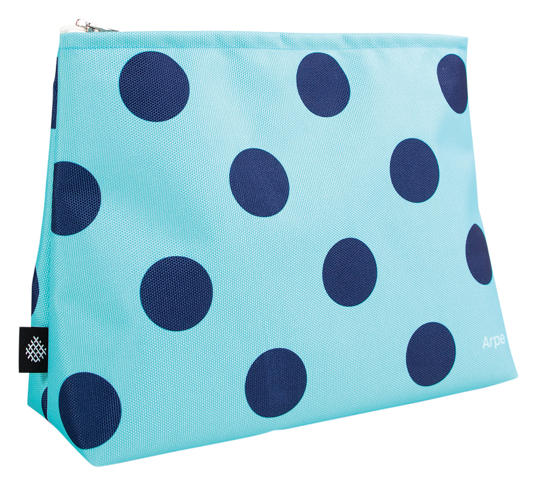 Necessaire L dots ocean blue