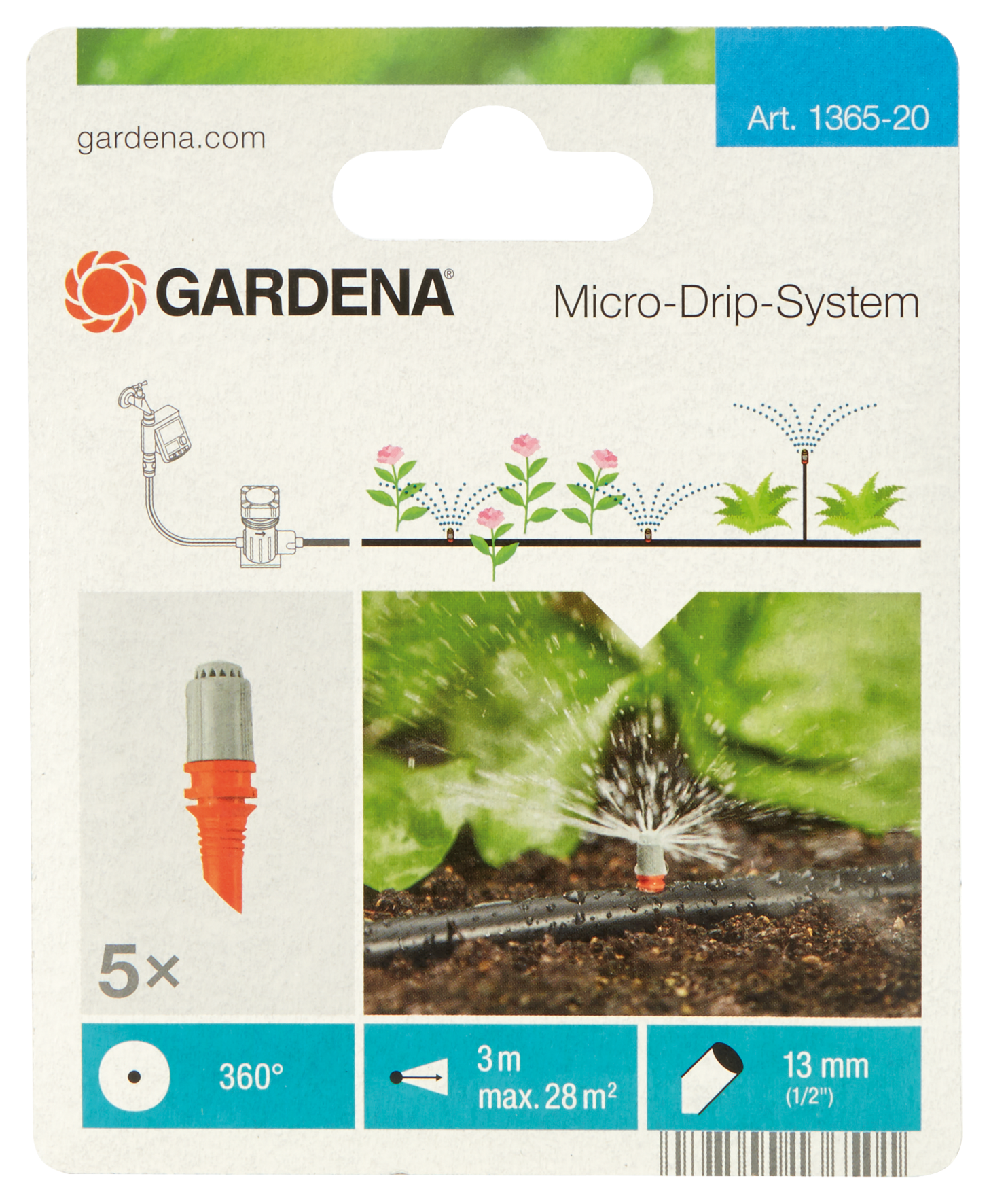 Sprühdüse Micro-Drip 360°