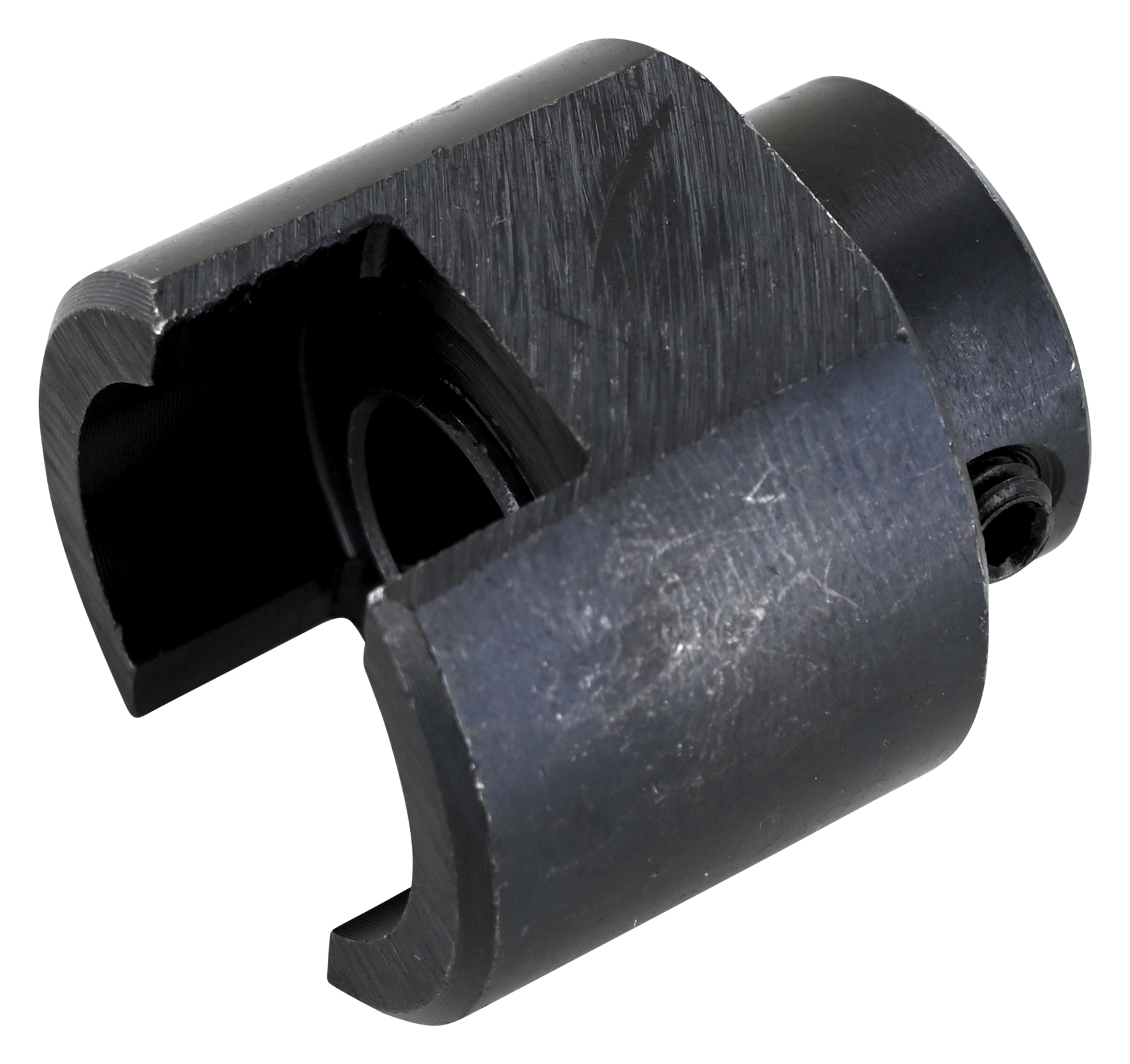 Tiefenanschlag drehgelagert