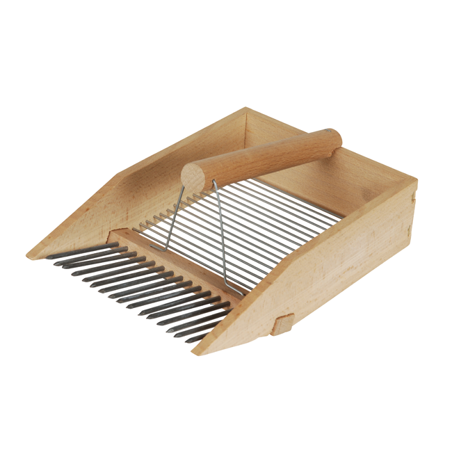 Heidelbeerkamm Holz 20x12.5 cm