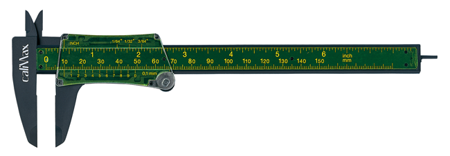 Schieblehre Calimax grün