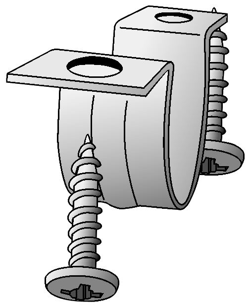 Befestigungs-Set 50x12mm 20mm