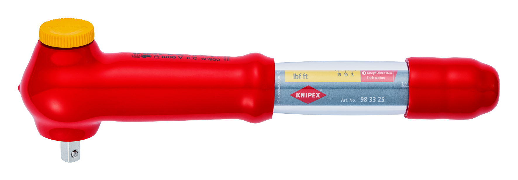 Drehmomentschlüs VDE 3/8" 25Nm