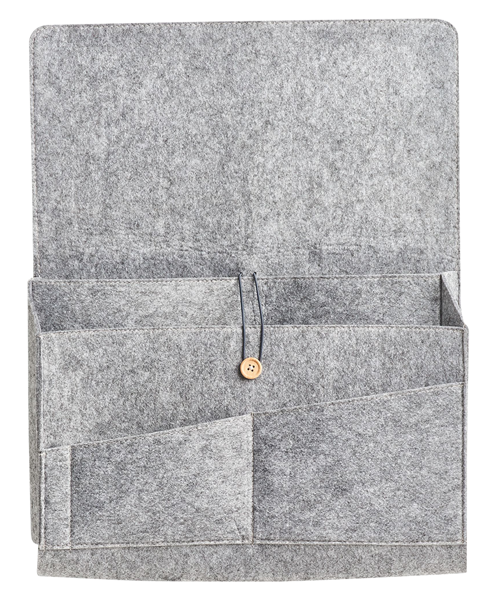 Couch Organizer Filz grau