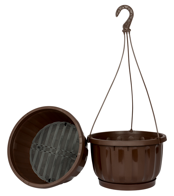 Blumenampel Royal Top 20 braun