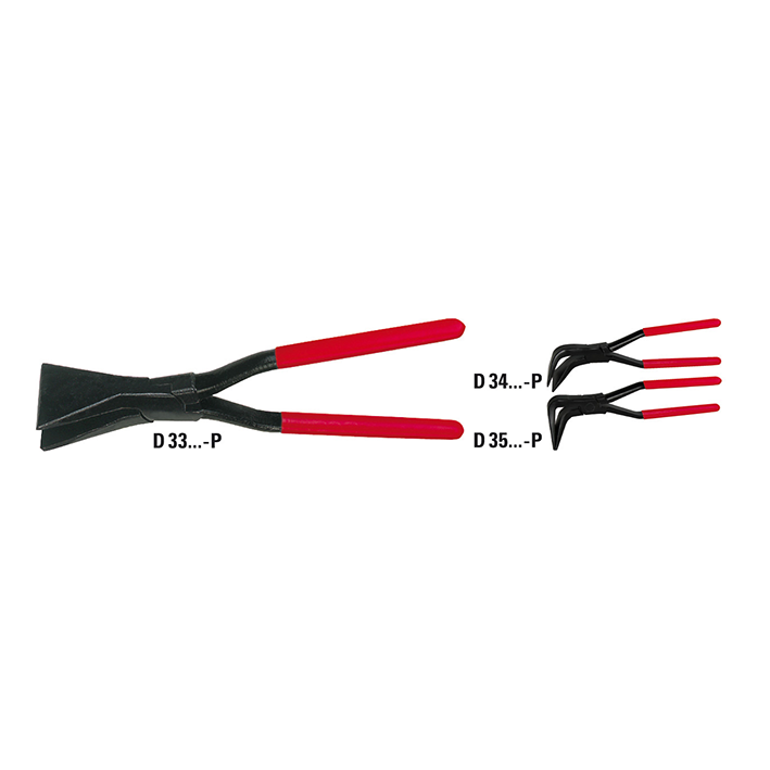 Falzzange 90° gebogen D35-60-P