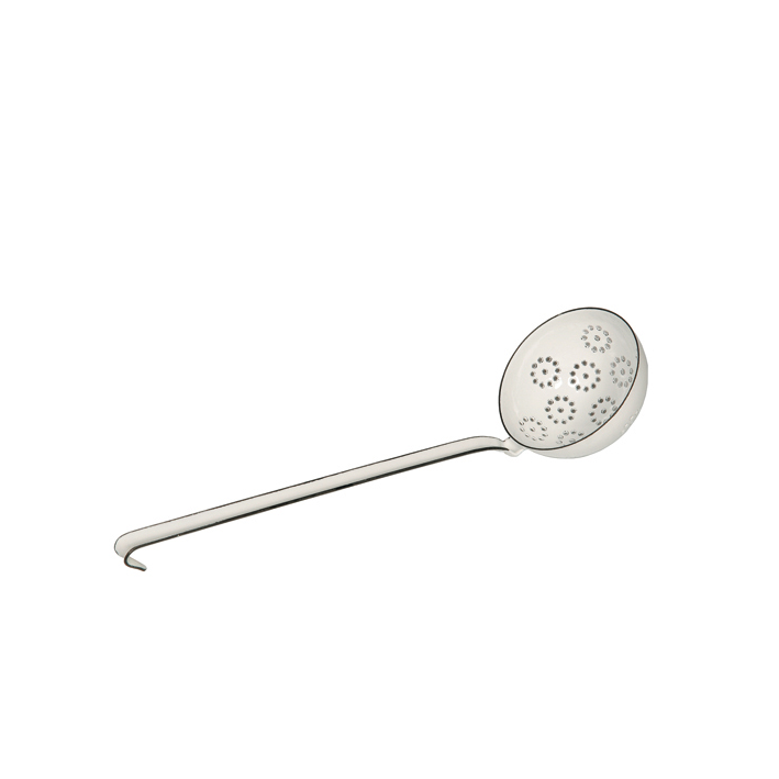 Schaumlöffel tief Email ws ø9