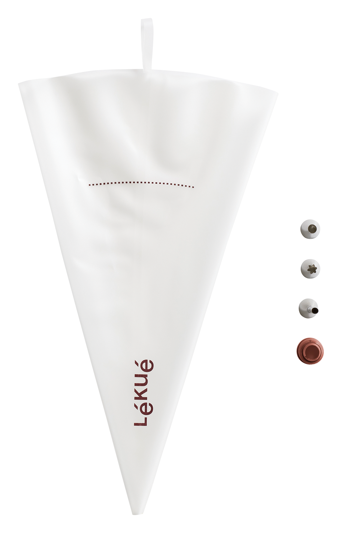 Spritzbeutel mit 3 Tüllen