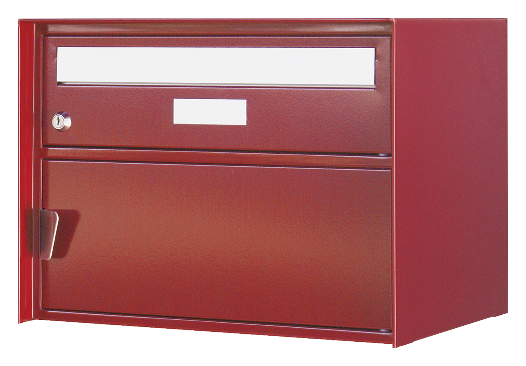 Briefkasten Grimsel weinrot