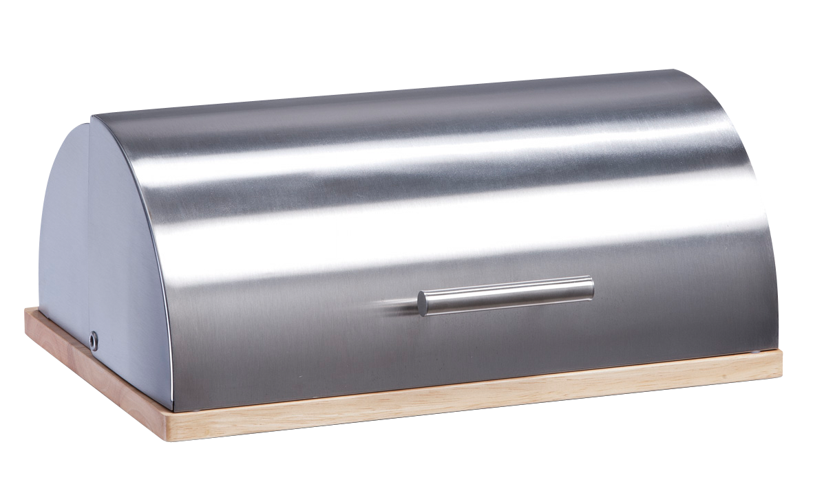 Brotkasten Inox Gummib.39.5x28
