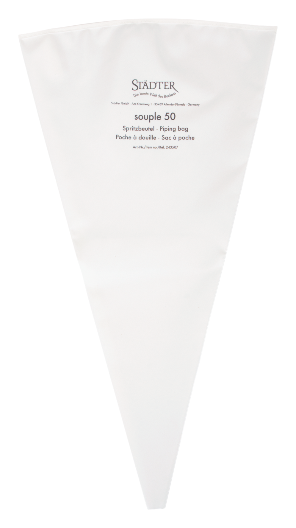 Spritzbeutel Profi 50 cm weiss