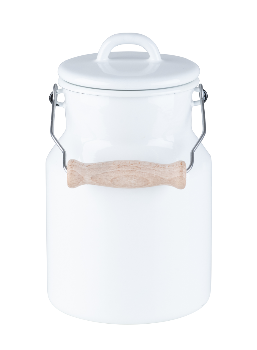 Milchkanne m. weiss 1.5 l