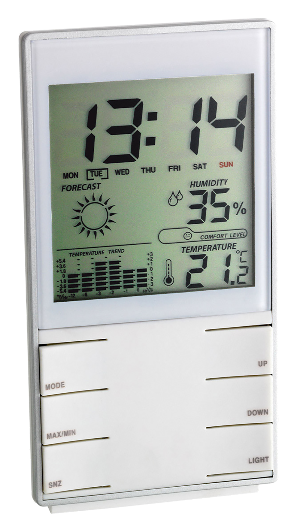 Wetterstation digital weiss
