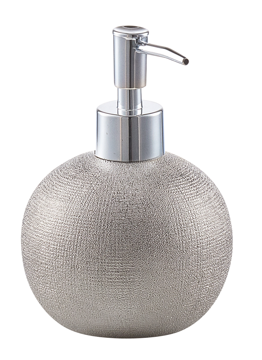 Seifenspender Glitter silber