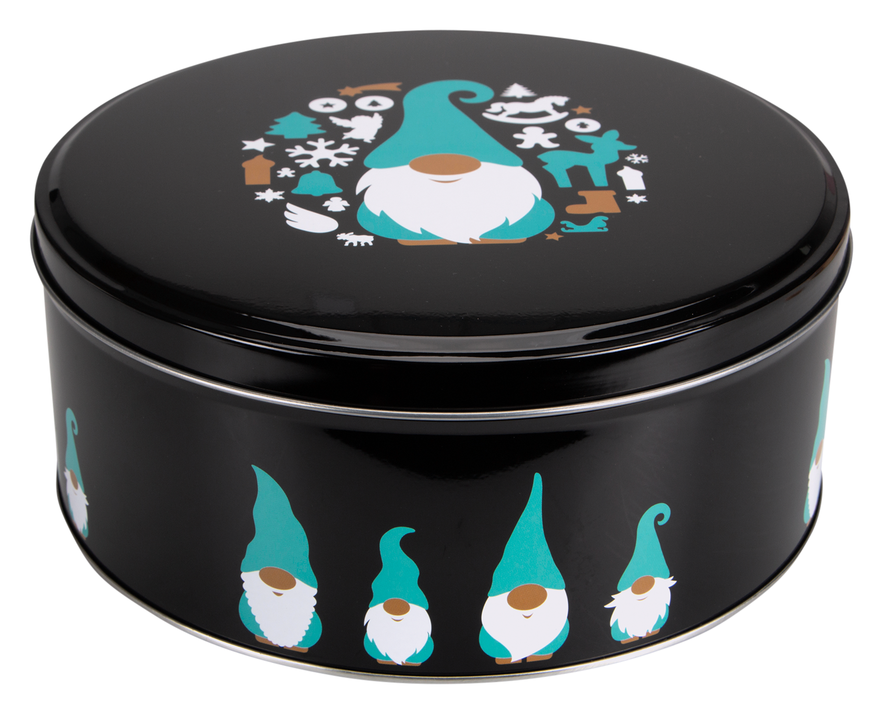 Gebäckdose Wichtel ø 22