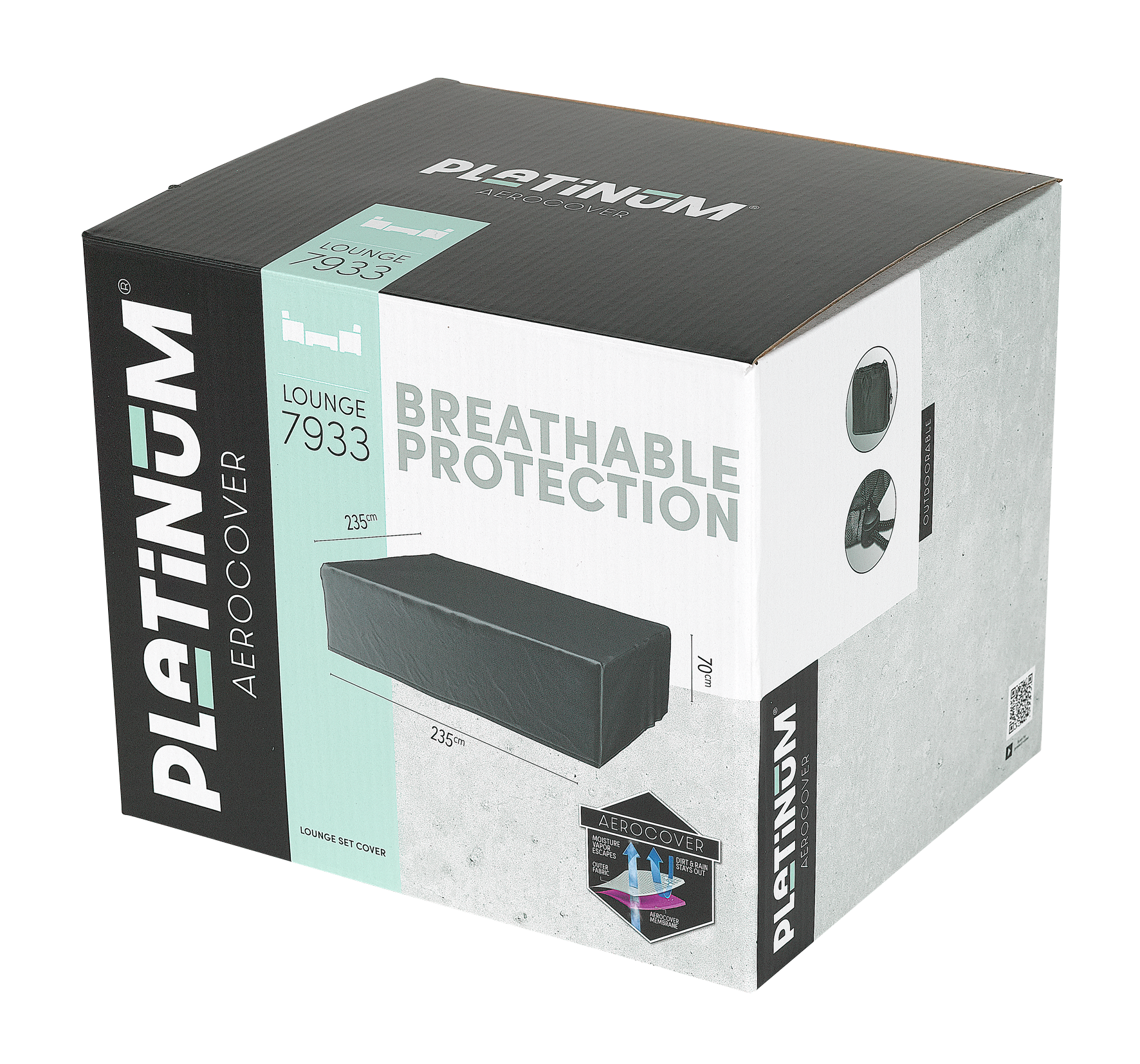 Schutzhülle Lounge 235x235x70