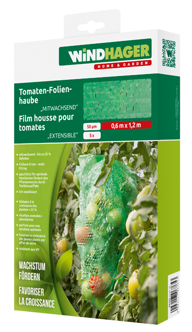 Tomaten-Haube 1.2x0.6m 5Stk.