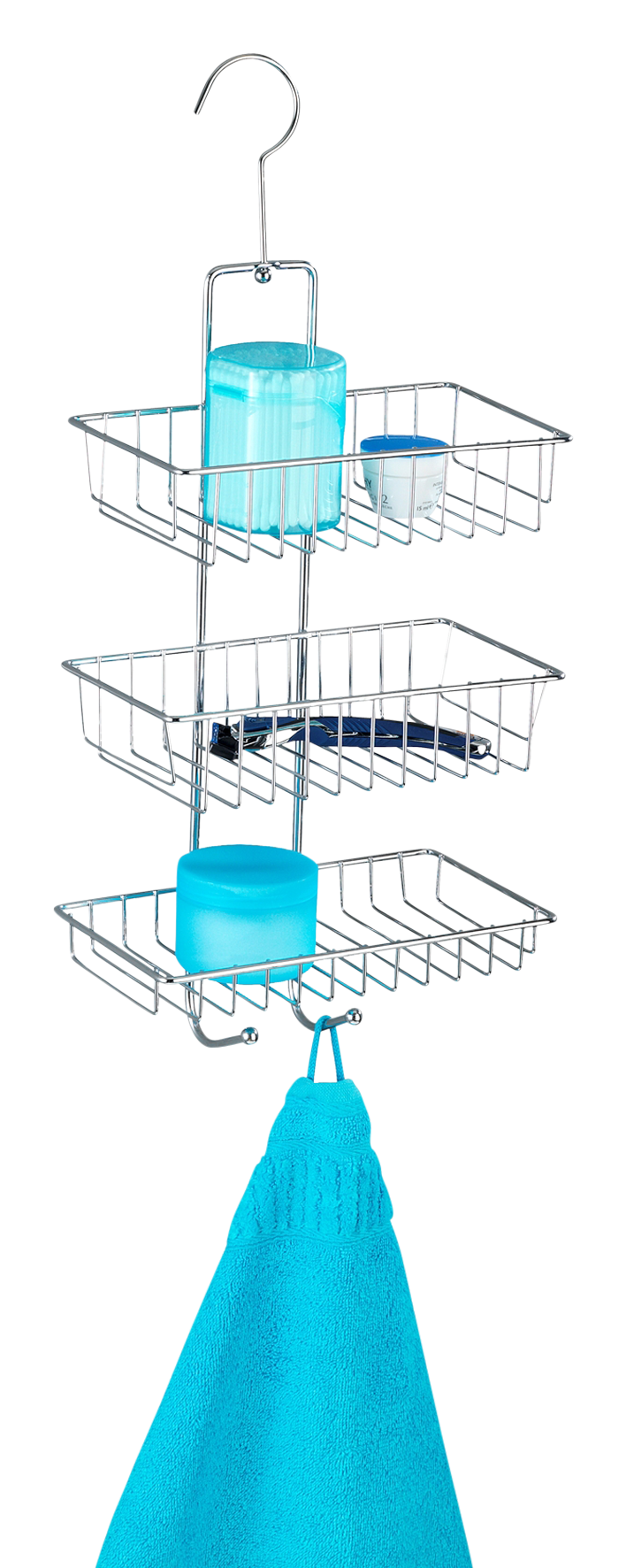 Duschregal Nivala silber