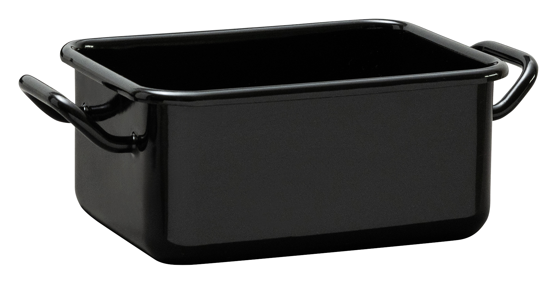 Backform 15x11x7 sw Emaille