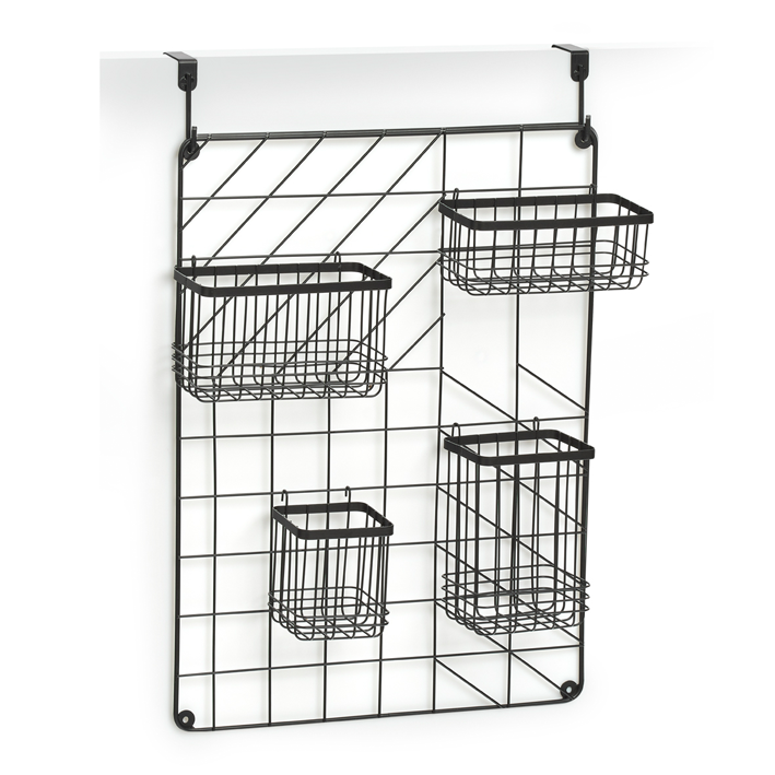 Wandorganizer schwarz 5tlg.