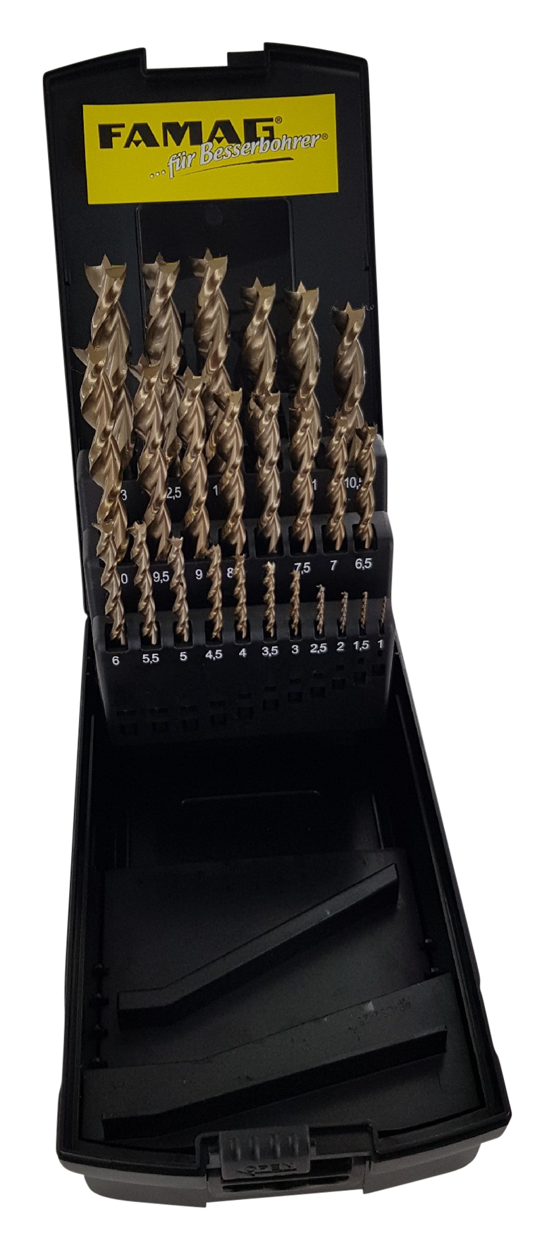 Holzspiralbohrersatz HS 25tl.