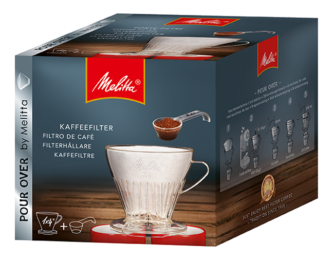 Kaffeefilter 1x4 transparent